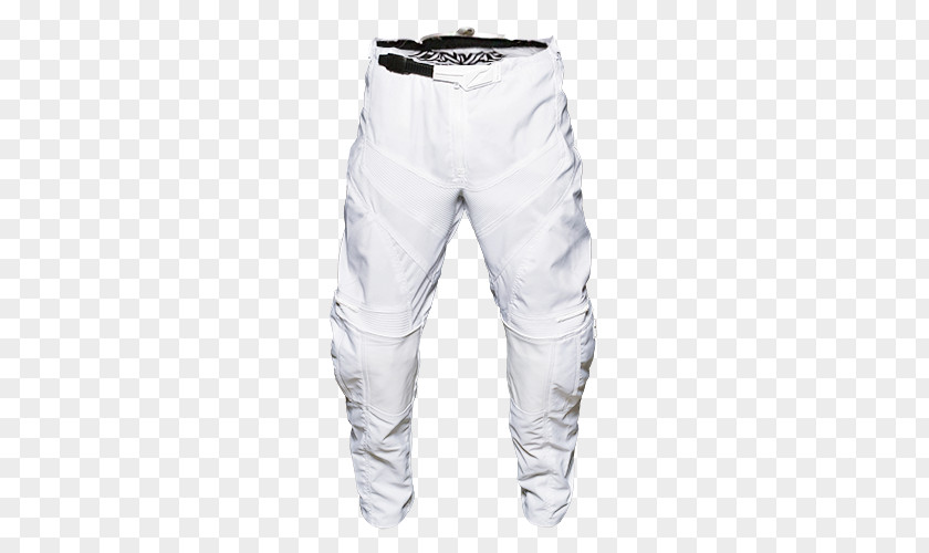 Motocross White Pants Jeans Grey PNG