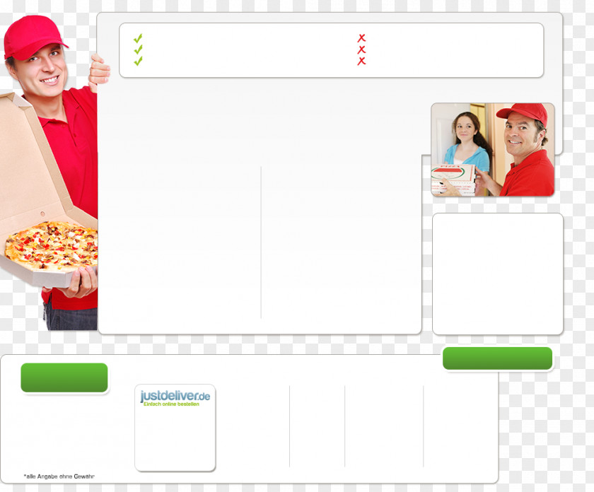 Restaurateur Web Page Pizza Delivery Multimedia Design PNG