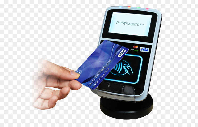 Contactless Payment Mobile Phones Smart Card Reader Handheld Devices PNG