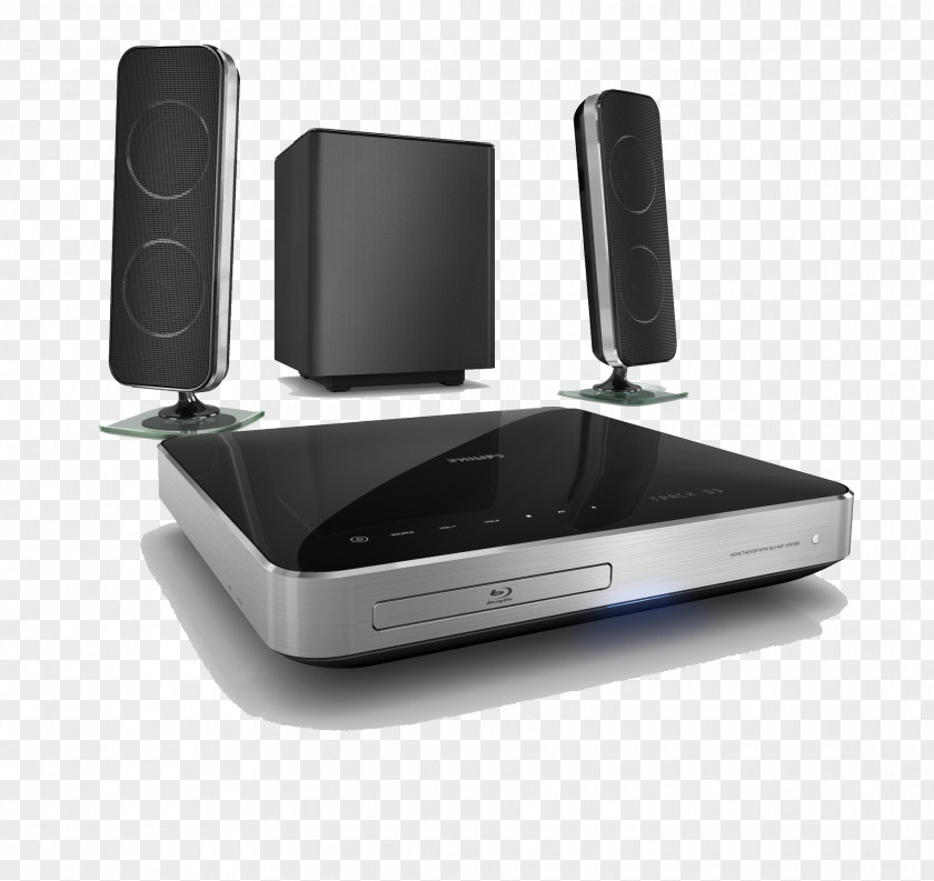 Home Theater Blu-ray Disc Systems Philips HTS7200 Cinema PNG
