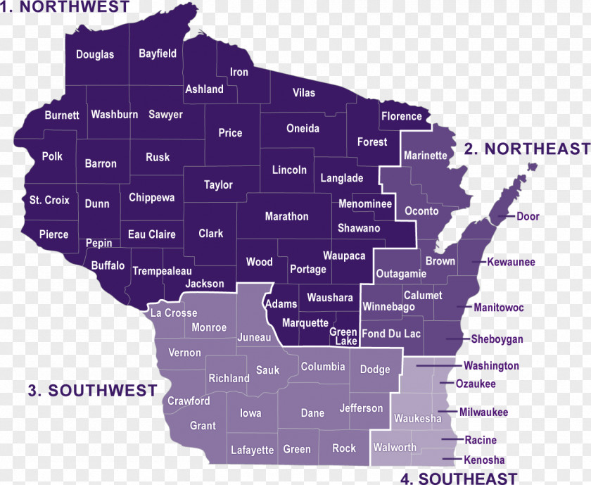 Map Wisconsin Builders Association Royalty-free PNG