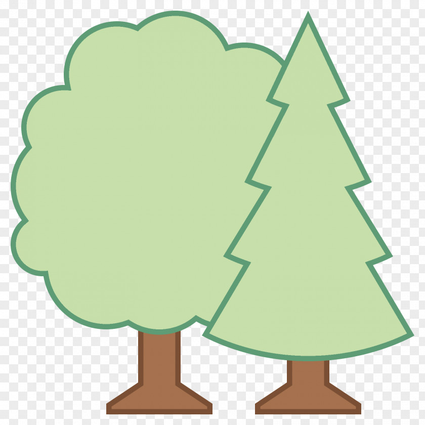 Pine Christmas Tree Clip Art PNG