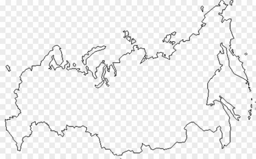 Russia Blank Map Europe World PNG