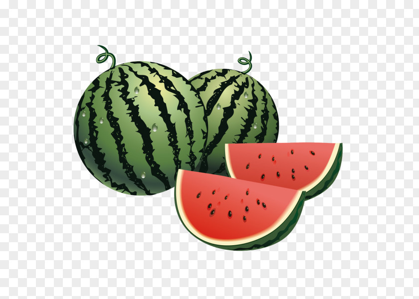 The Star Face. Watermelon Clip Art PNG