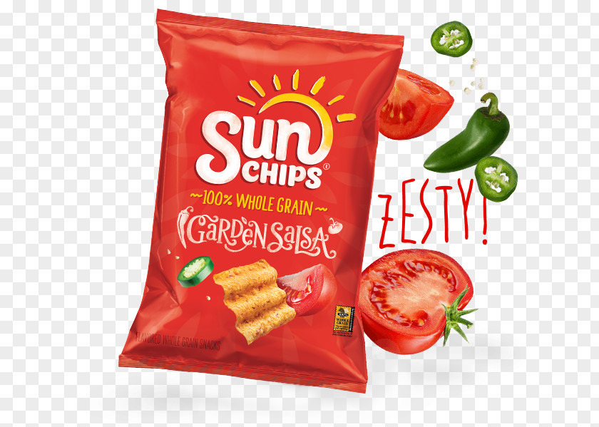 Cheese Salsa Sun Chips Whole Grain Potato Chip Snack PNG