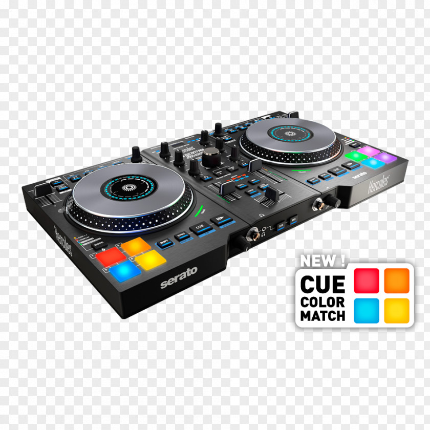 Dj Controller DJ Disc Jockey Hercules Control Jogvision Mixer Audio Mixers PNG