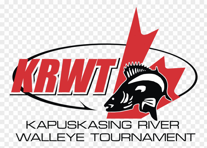 Fishing Tournament Kapuskasing River Walleye Logo Temiskaming Shores PNG