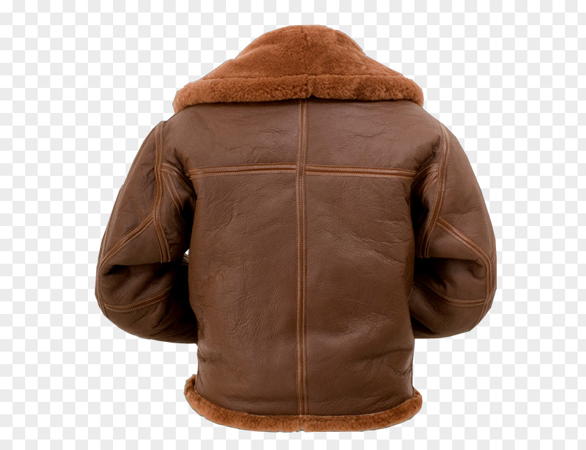 Jacket Leather Fur Clothing Flight Sheepskin PNG