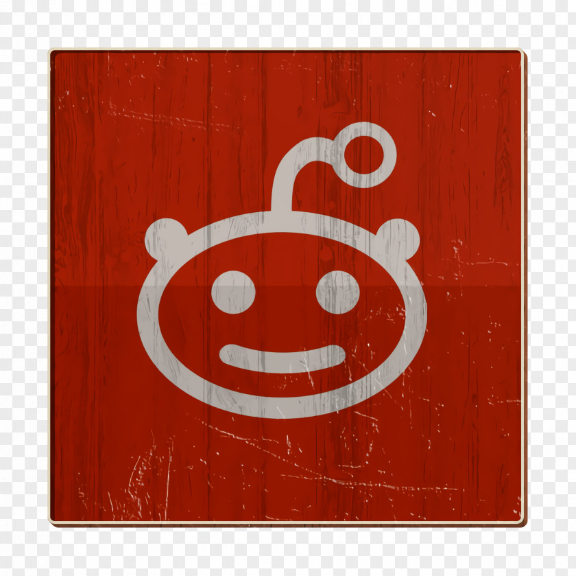 Rectangle Smile Reddit Icon PNG