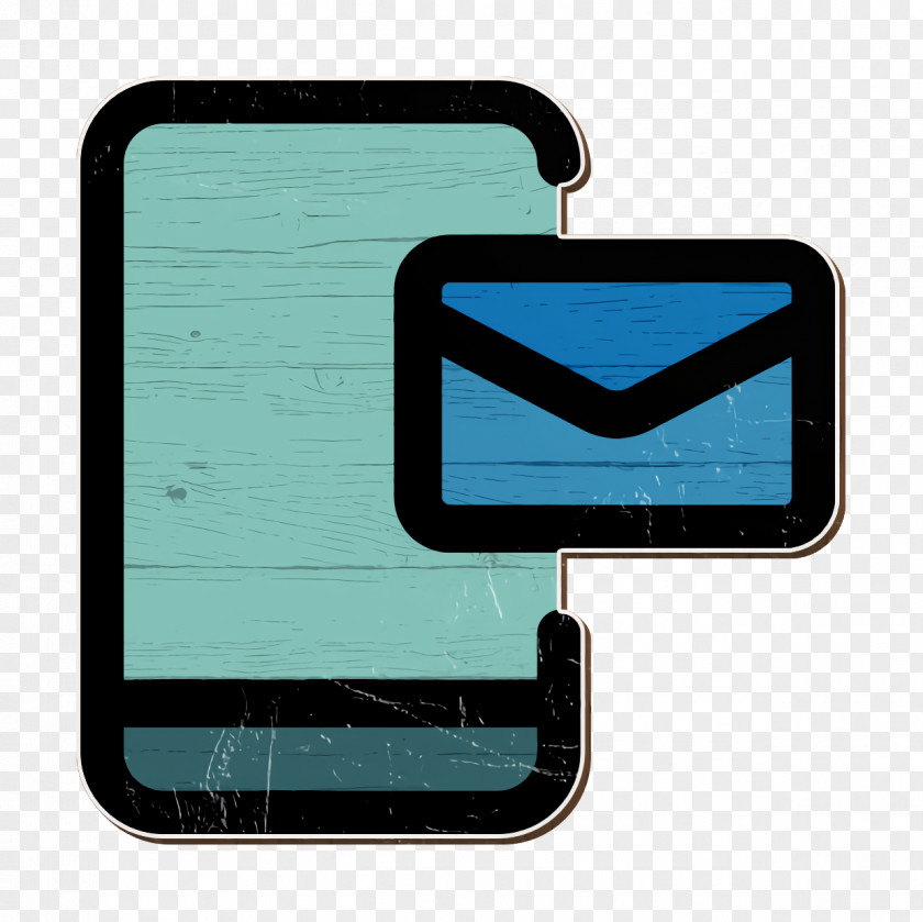 Smartphone Icon Touch Screen Email PNG
