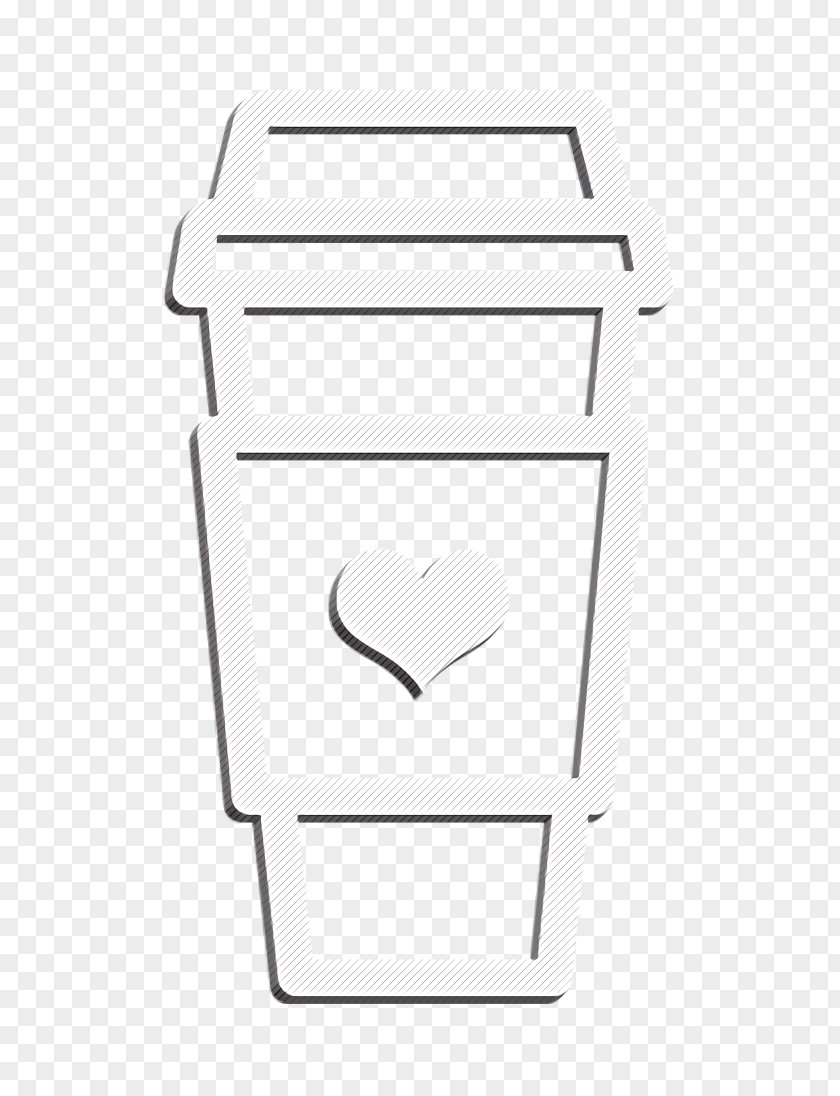 Symbol Blackandwhite Barista Icon Coffee Cup PNG