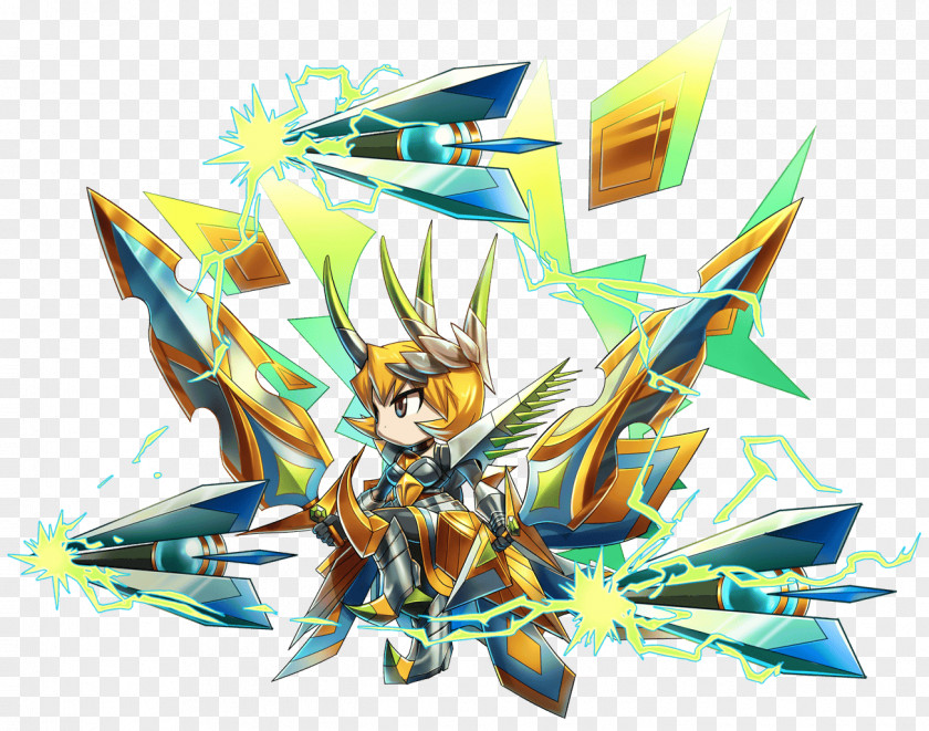 Thunder Brave Frontier YouTube Game Wikia PNG