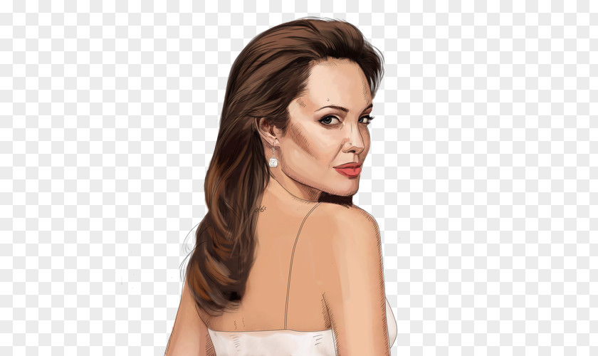 Angelina Jolie By The Sea Actor PNG