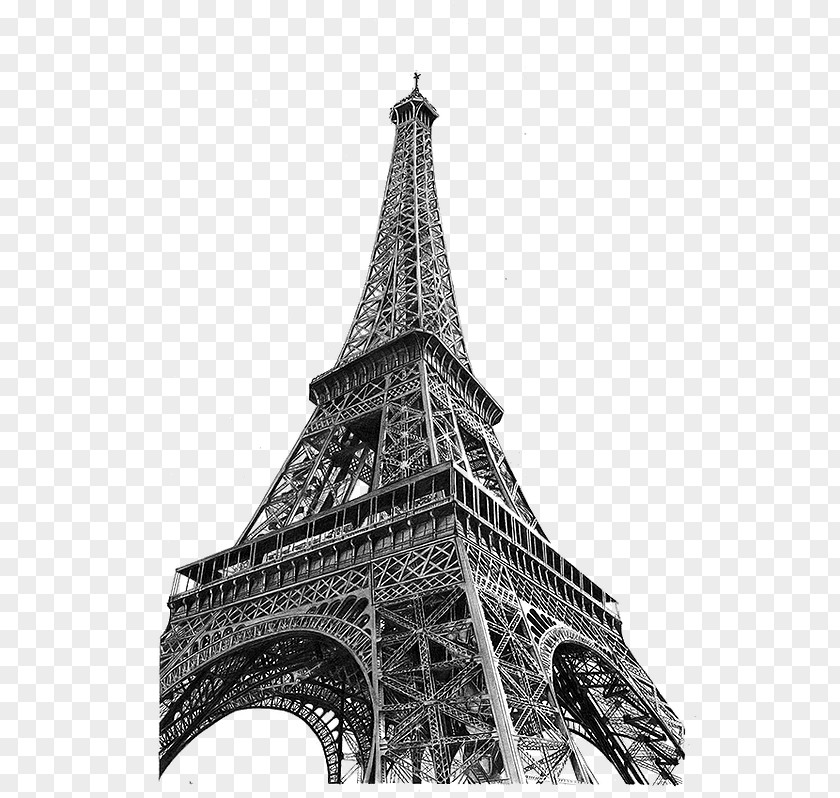Eiffel Tower Drawing Sketch PNG