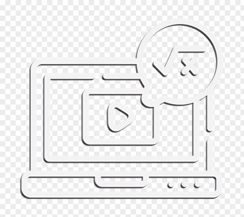 Online Learning Icon Tutorial Video PNG