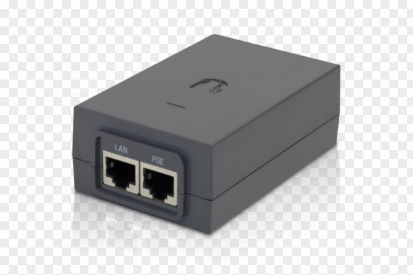 60 Watt Gigabit EthernetPoe Power Over Ethernet Ubiquiti POE Networks POE-50-60W PoE Injector PNG