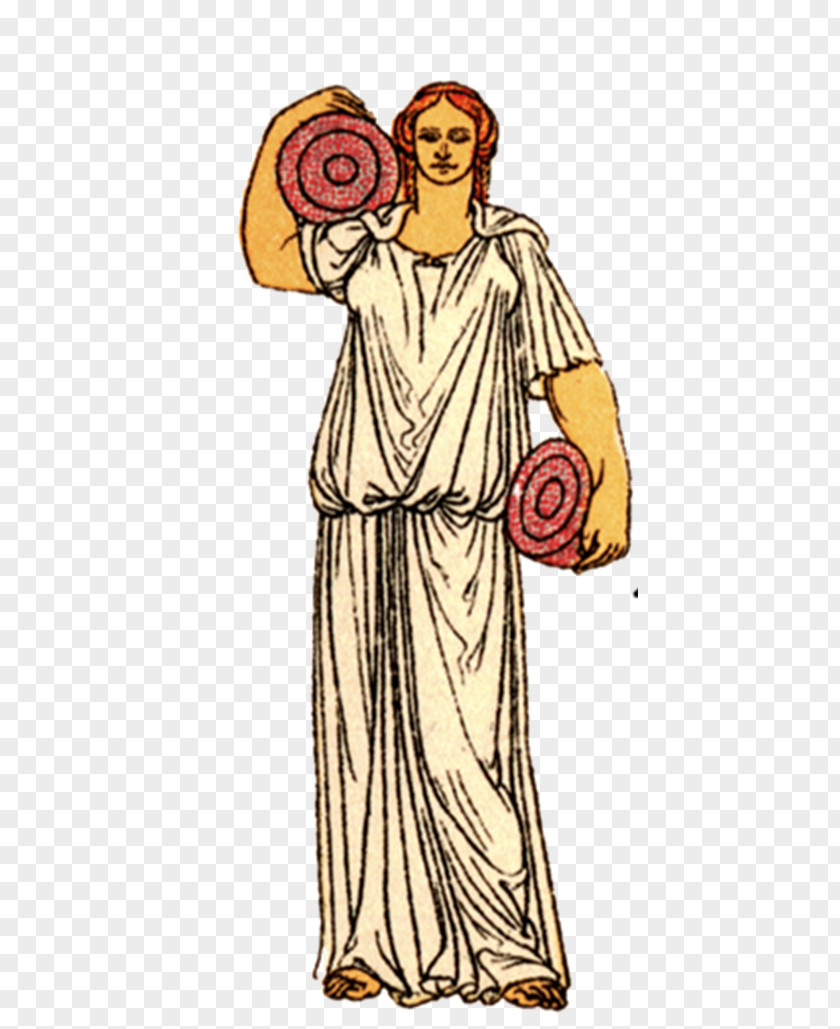 Ancient Greece Chiton Exomis Clothing Greek Language PNG