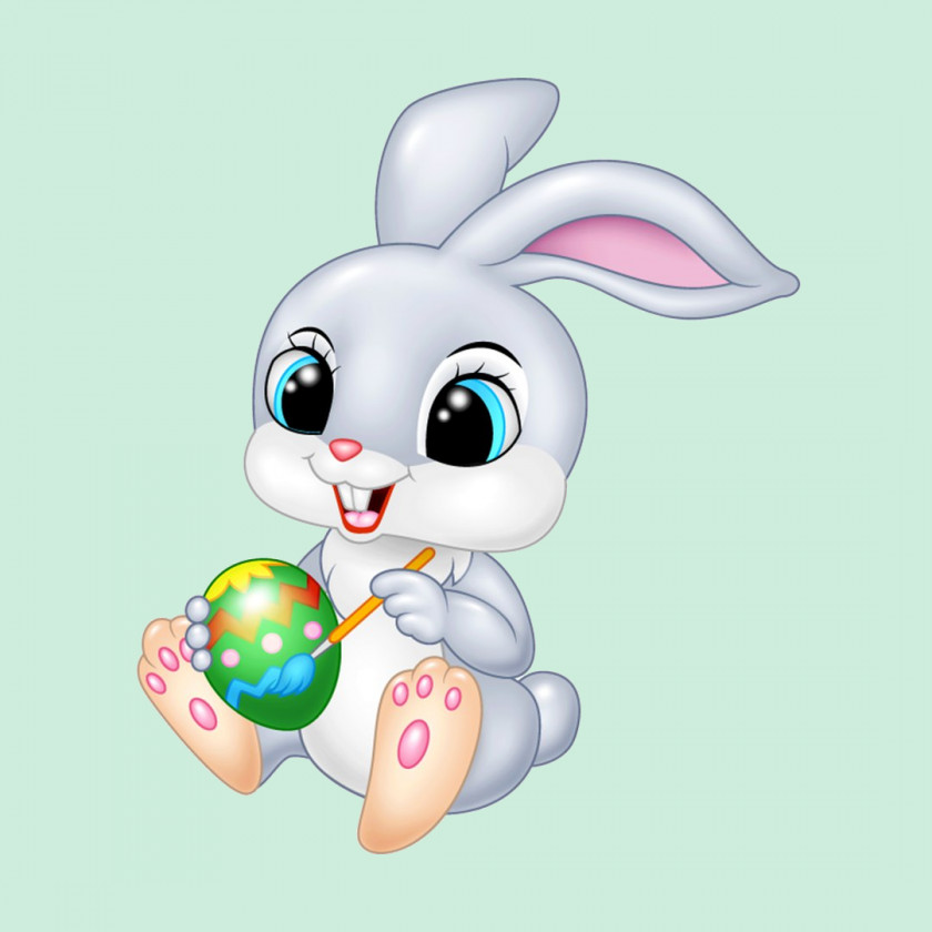 Creative Easter Bunny PNG