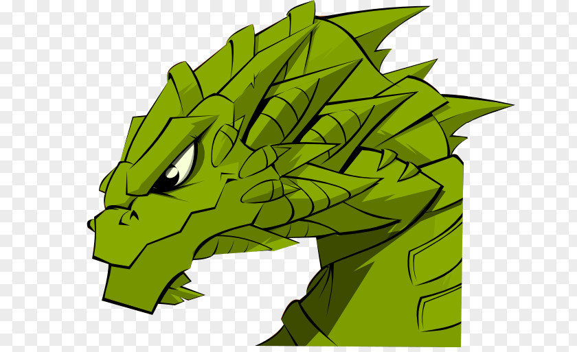 Creative Head Cliparts Dragon Cartoon Illustration PNG