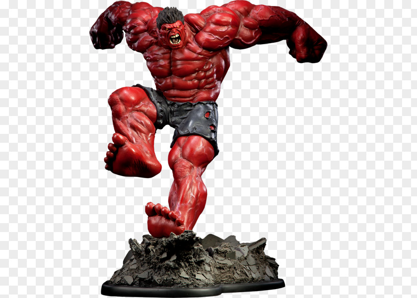 Deadpool Thunderbolt Ross Bruce Banner Iron Man Statue PNG