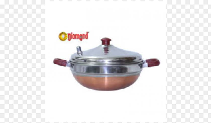 Pressure Cooker Lid Karahi Stainless Steel Metal Frying Pan PNG