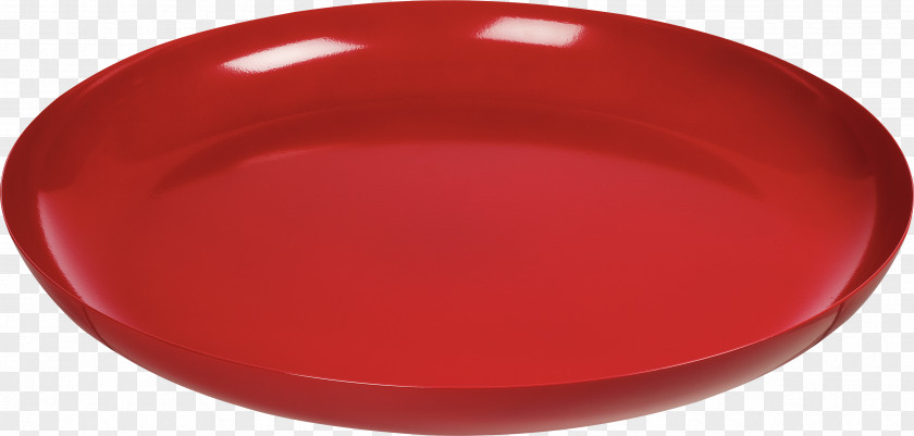 Red Plate Image Crudités Platter PNG