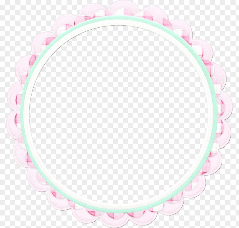 Tableware Oval Pink Circle PNG