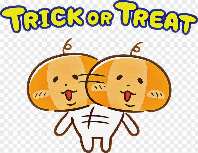 TRICK OR TREAT Happy Halloween PNG