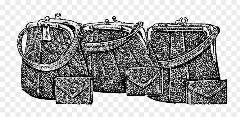 Vintage Purse Drawings Handbag Shoulder Bag M Bead Stock.xchng PNG
