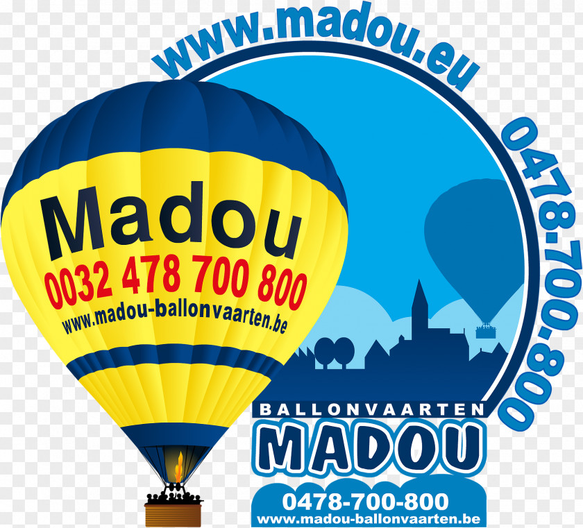 Balloon Hot Air Ballooning Madou Logo PNG