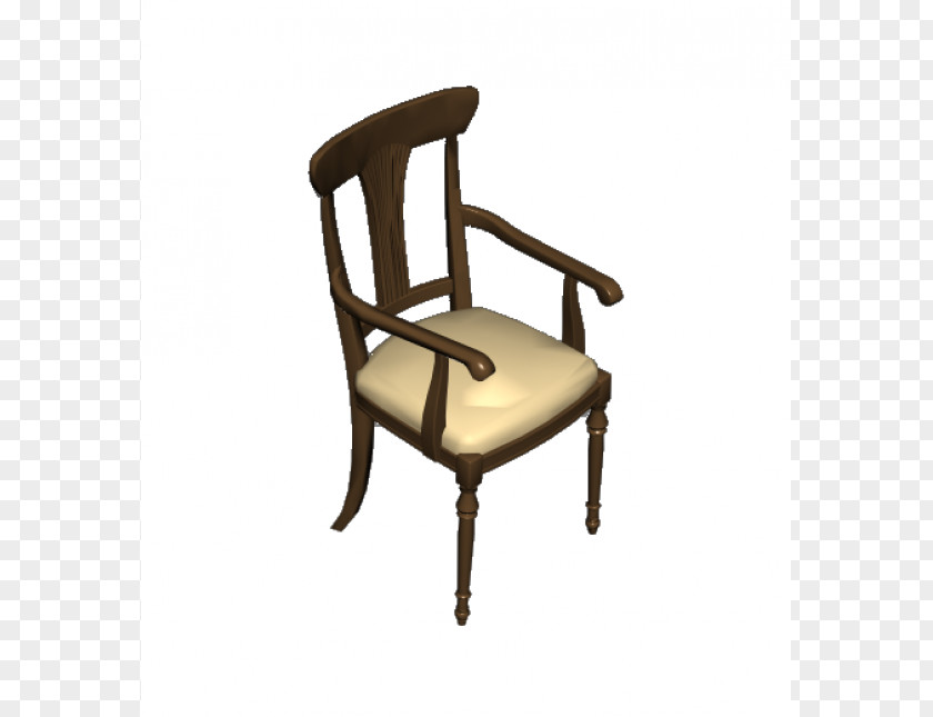 Chair Armrest Wood Furniture PNG