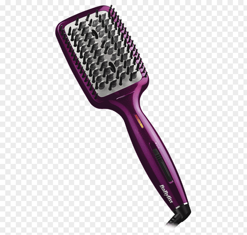 Gold Brush Hair Iron Clipper Borste Hairbrush Care PNG