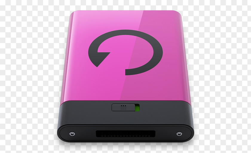 Pink Backup B Electronic Device Gadget Multimedia PNG