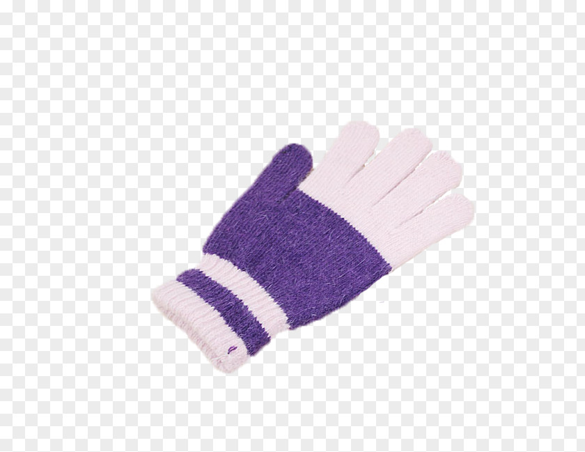 Purple Wool Socks Hand Glove Sock Cashmere PNG