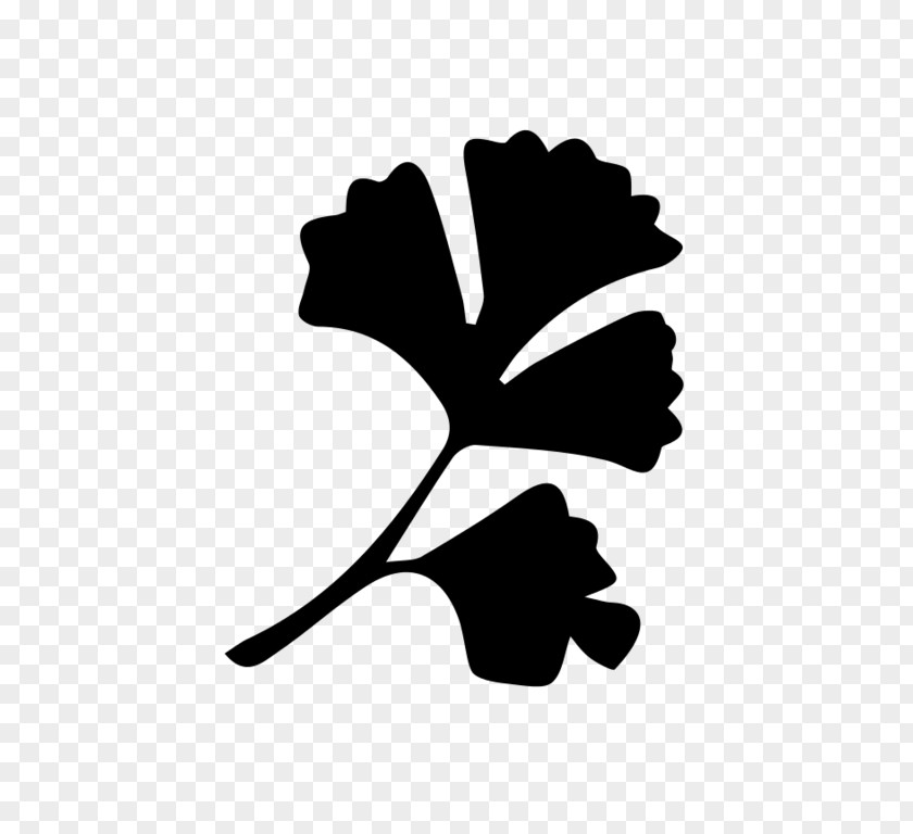 Silhouette Logo Leaf Tree Black-and-white Plant Woody PNG