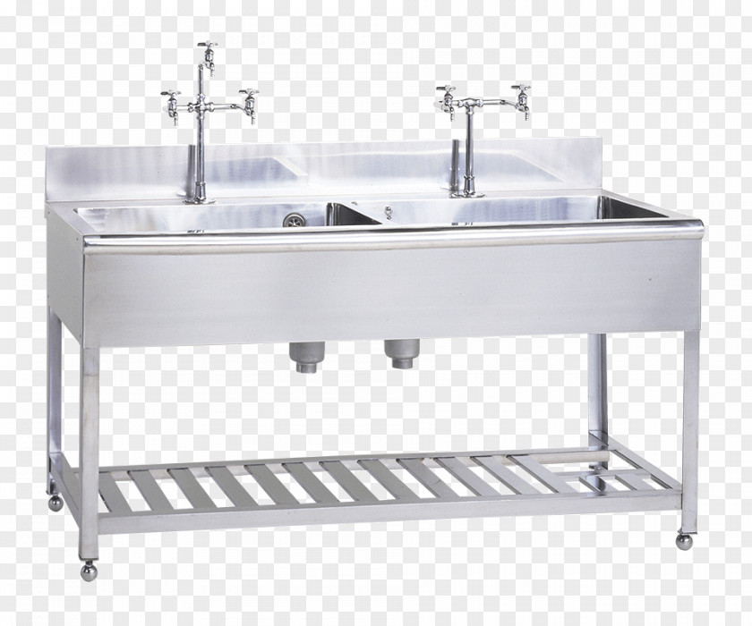 Sink Kitchen Stainless Steel Laboratory Business PNG
