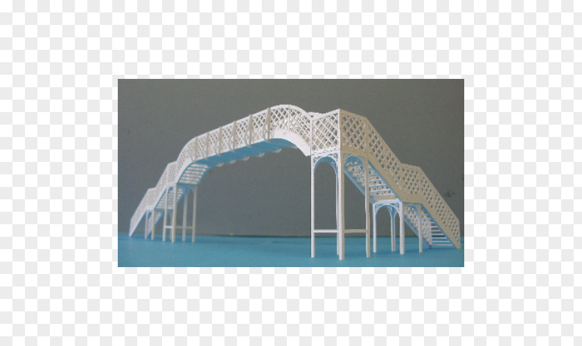 White Lattice Window Architecture OO Gauge N Scale Rail Transport O PNG