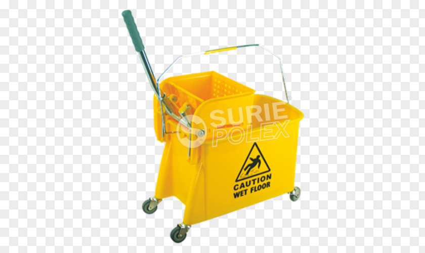 Bucket Mop Cart Cleaner Surie Polex PNG