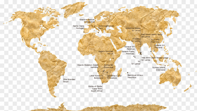 World Map Globe Vector Graphics PNG