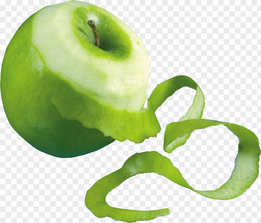 Apple Green Peeled PNG Peeled, peeled green apple clipart PNG