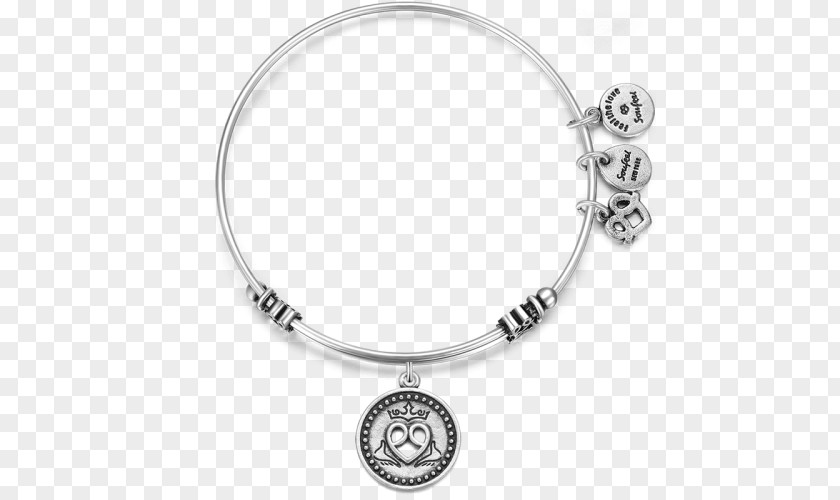 Claddagh Ring Bracelet Silver Necklace Body Jewellery PNG