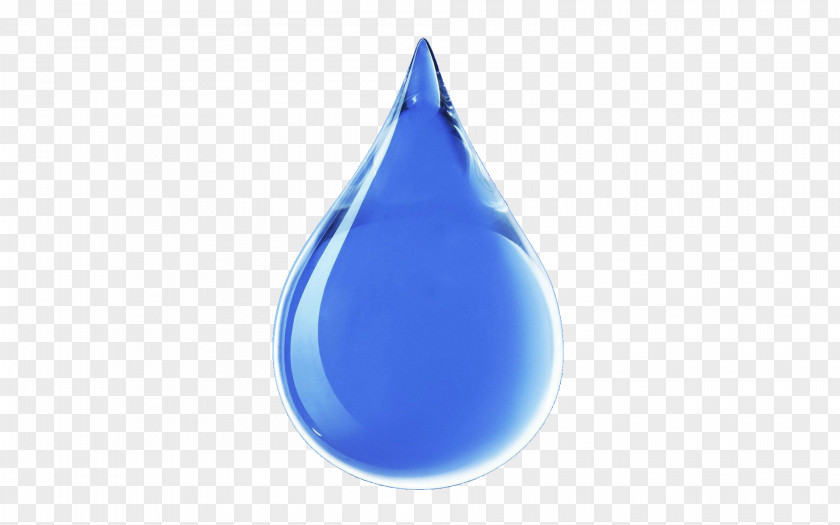 Drop Cobalt Blue Azure Aqua Electric PNG