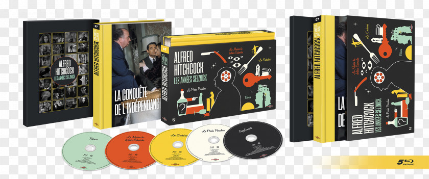 Alfred Hitchcock Blu-ray Disc Hollywood Film Director Box Set PNG