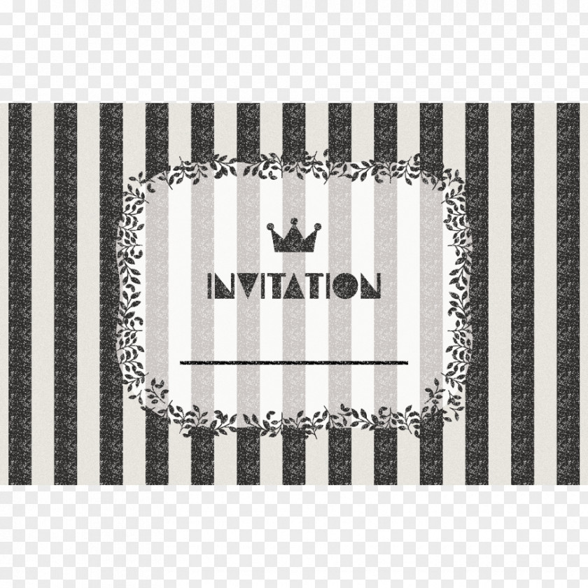 Design Wedding Invitation Template Pattern PNG