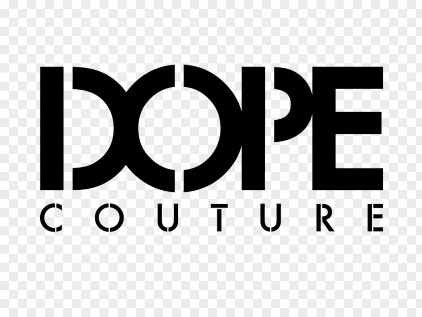 Graffiti Logo Dope Couture Sticker PNG