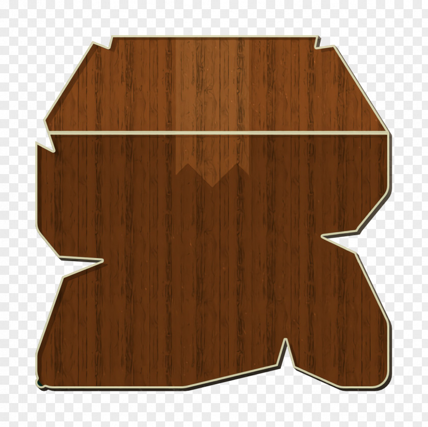 Plywood Wood Stain Box Icon Business PNG