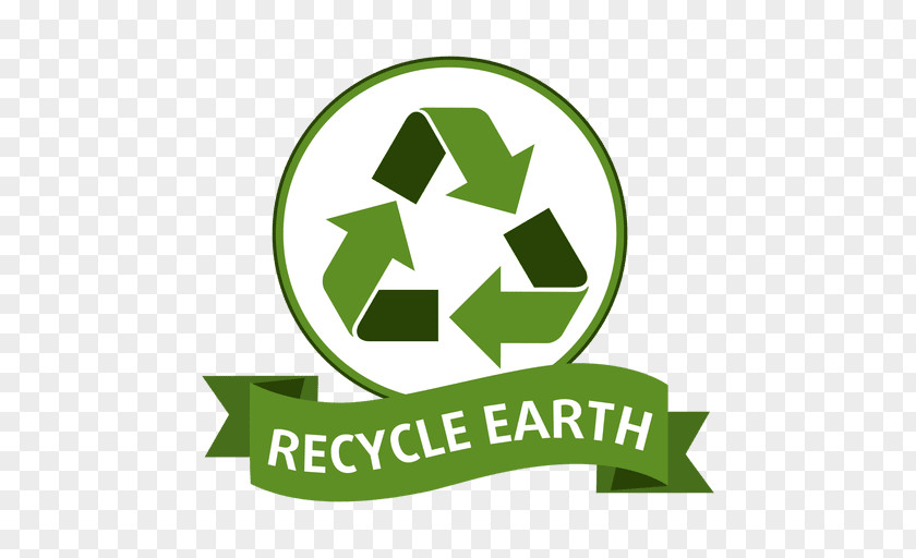 Recycling Symbol Textile Label Paper PNG