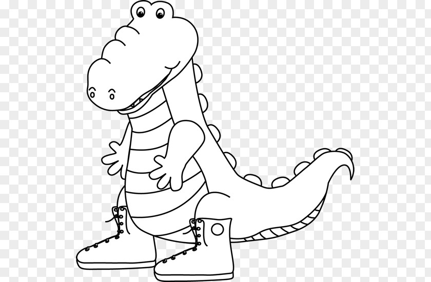 Sneakers Pictures Alligator Black And White Crocodile Clip Art PNG