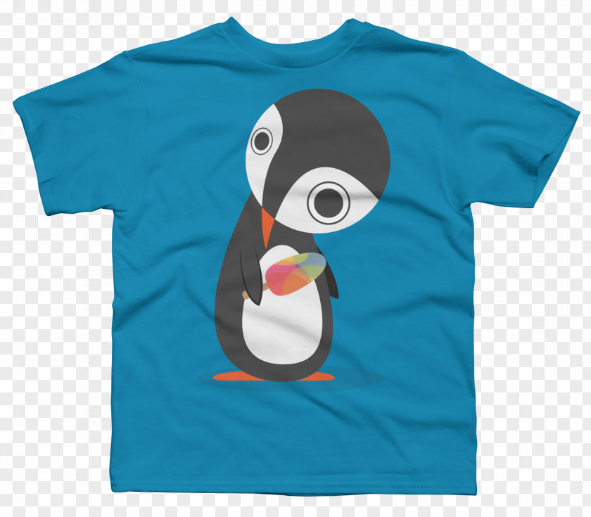 T-shirt Penguin Pingu Loves Hoodie Design By Humans PNG