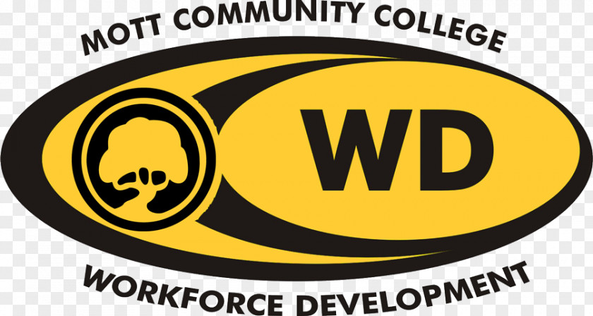 Workforce Development Mott Community College Logo Smiley Clip Art PNG
